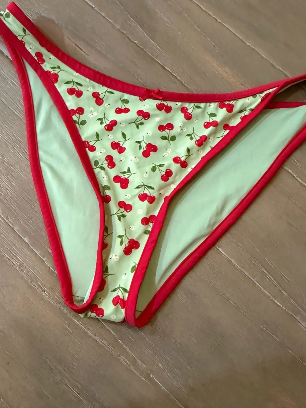PINK BY FRANKIES BIKINIS GOLDEN HOUR CHEEKY BIKINI BOTTOM